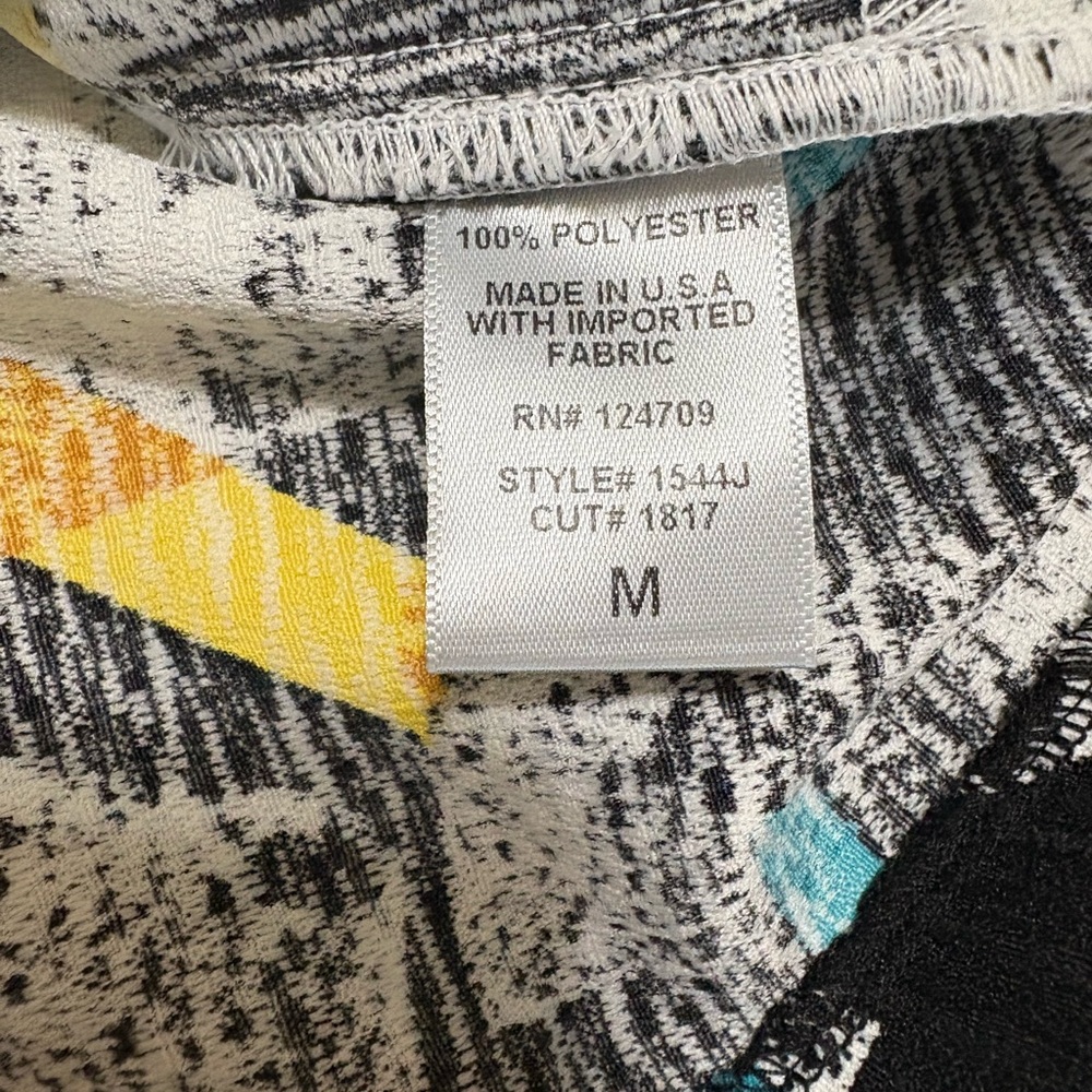 Gorgeous Striking Abstract Patterned Jacket - M - image 8